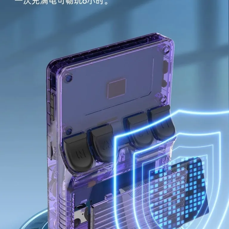 کنسول بازی جدید R36S کنسول دستی با کیفیت تصویر بالا 3D دارای دو جوی‌استیک، شبیه‌ساز GBA و آرکید، بازی King of Fighters