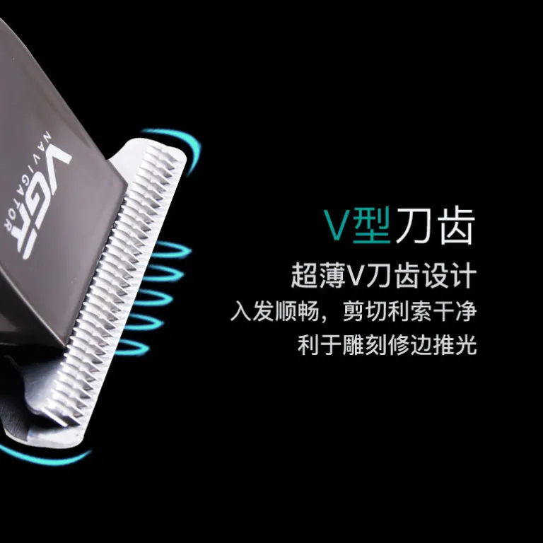VGR V-030 ماشین اصلاح موی شارژی USB مخصوص مدل موی پومپادور، مناسب صادرات و اصلاح سر