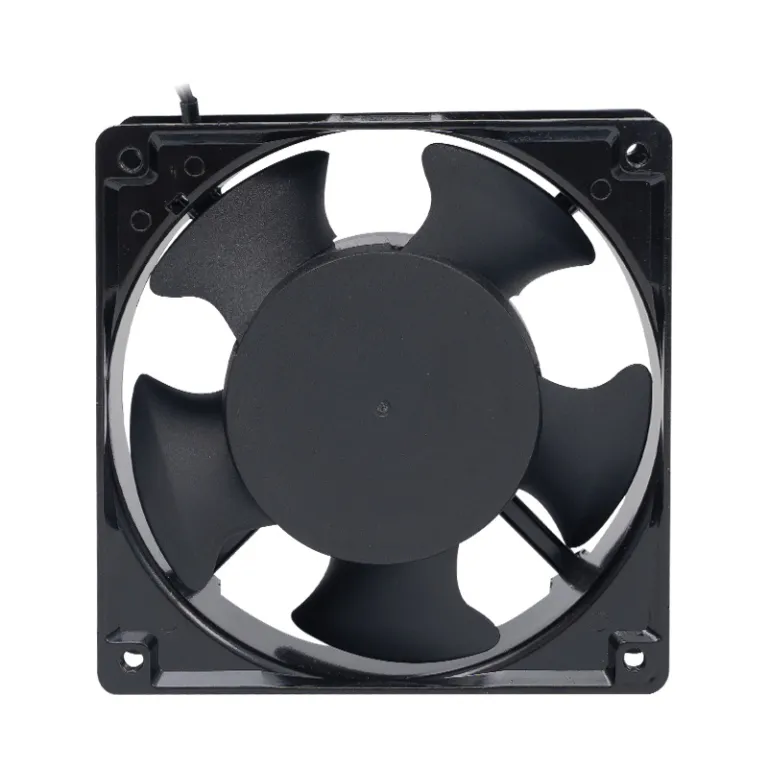 عرضه مستقیم کارخانه فن خنک‌کننده 12038 110V220V380V بلبرینگ دوبل کم‌صدا مخصوص کیس یخچال و دستگاه جوش