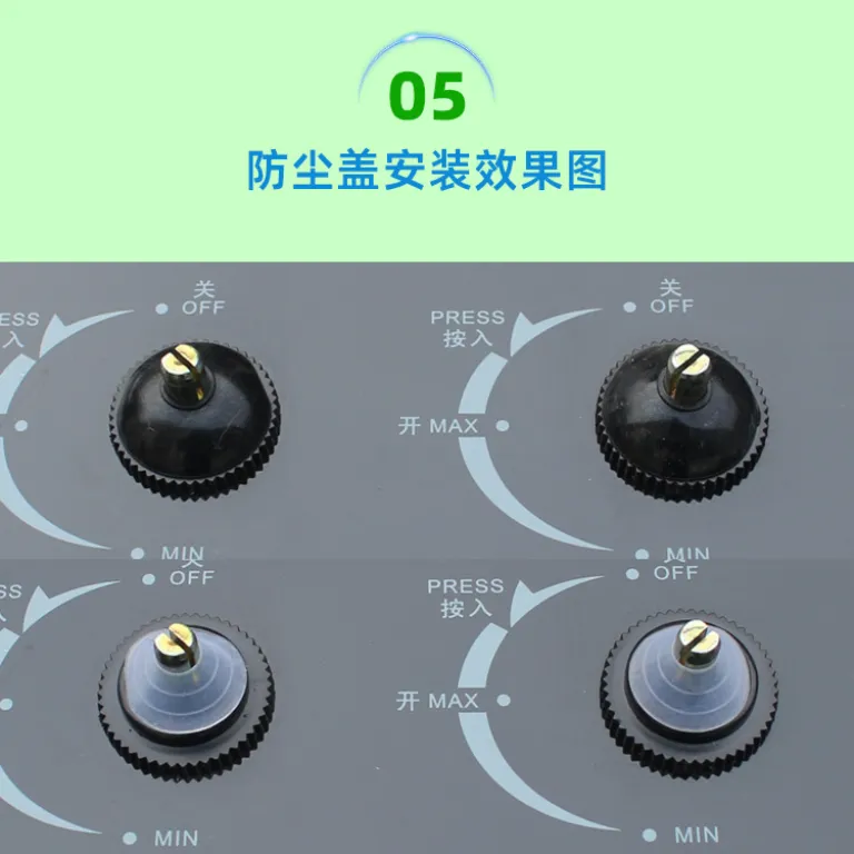 دسته اجاق گاز آلیاژ روی دکمه فلزی اجاق گاز کلید احتراق باکیفیت عمده‌فروشی کارخانه قطعات اجاق گاز
