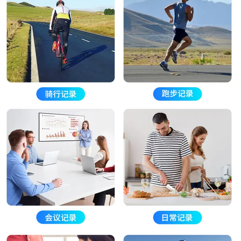 دوربین ورزشی دیجیتال HD جیبی چرخان برای دوچرخه‌سواری و فضای باز 5K