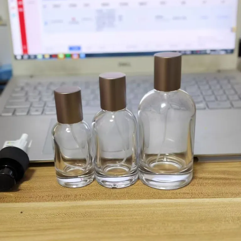 30ml بطری شیشه‌ای عطر، بطری شیک تقسیم عطر 100ml بطری اسپری، بطری تقسیم عطر لوکس 50ml