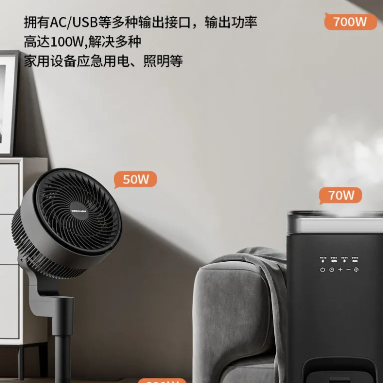 پاوربانک جدید 220V با ظرفیت بالا و قابل حمل برای سفر، پخش زنده، کمپینگ و برق اضطراری
