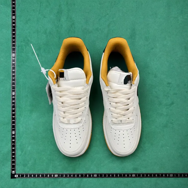 AF1‘07 کفش کتانی ساق کوتاه / کفش راحتی، دوخت لبه‌دار با جعبه اصلی و کفی هوا کامل