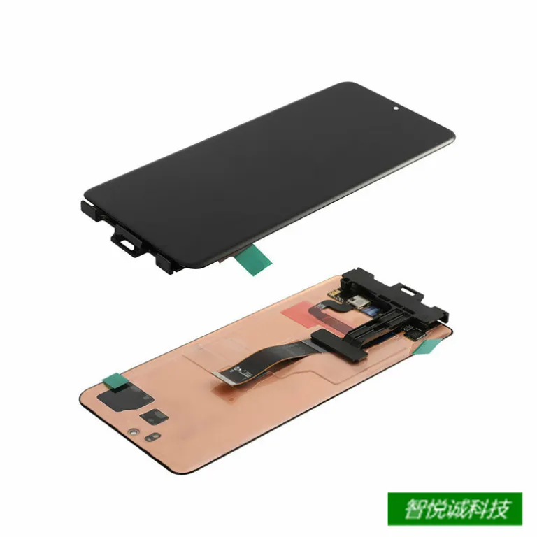 مناسب سامسونگ S20Plus مجموعه صفحه‌نمایش با قاب S20+ خمیده 5G کریستال مایع G985 صفحه‌نمایش اصلی AMOLED