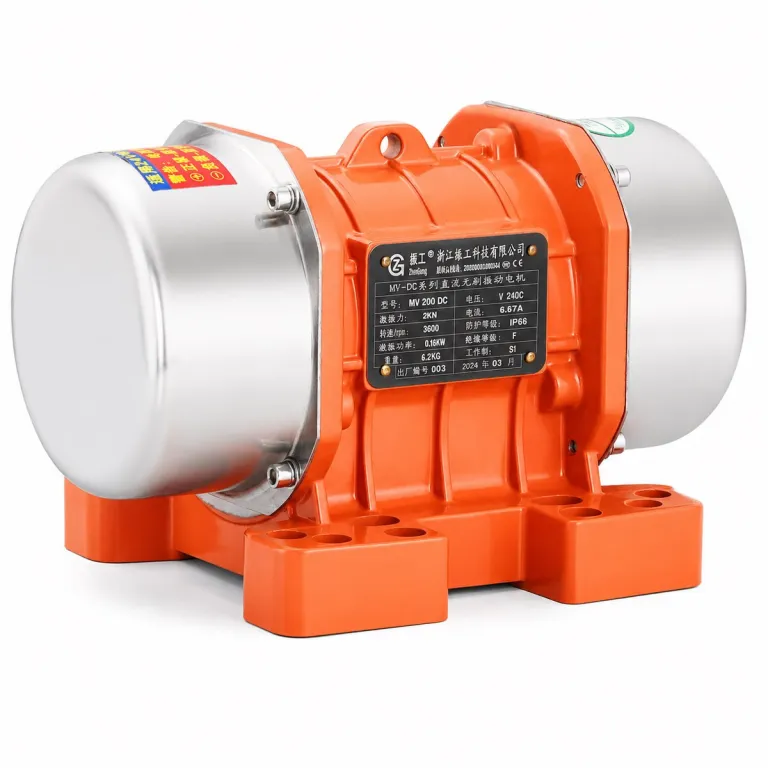 موتور ویبره DC کنترل از راه دور 24V مخصوص میکسر بتن، کامیون تخلیه و دستگاه پخشکننده
