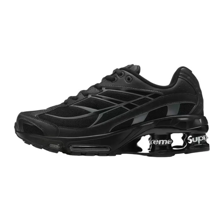 کفش رانینگ ریباک Reebok با بالشتک هوا Shox توری تنفس‌پذیر ضربه‌گیر و کفی بلند زنانه و مردانه