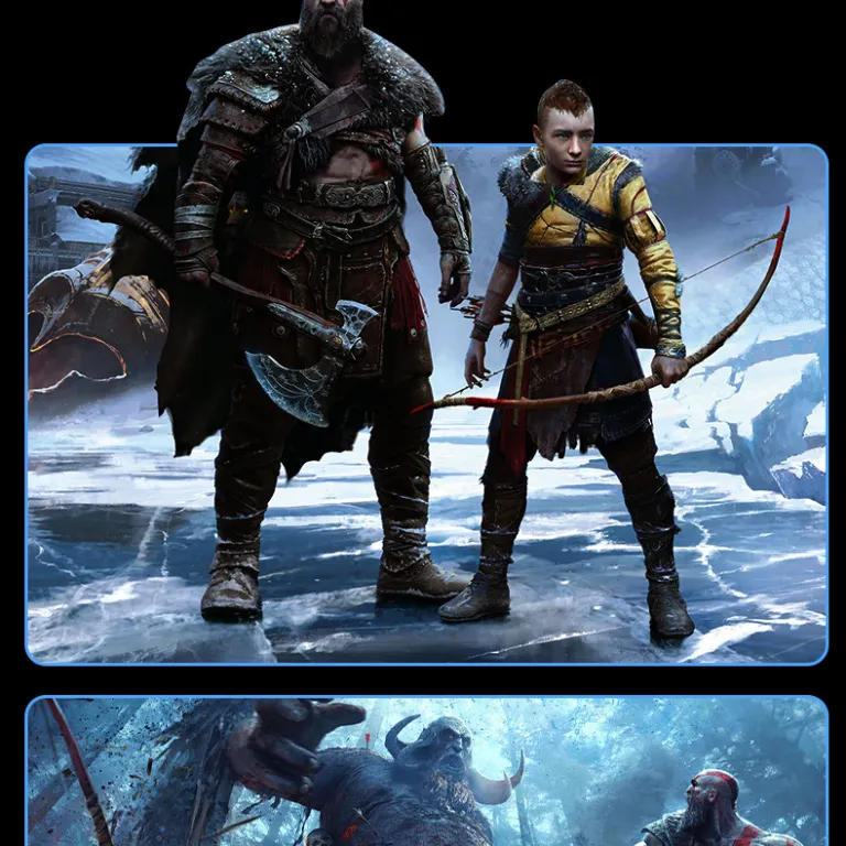 کنسول بازی خانگی جدید RPS5 با قابلیت دو نفره روی تلویزیون، اجرای بازی God of War و بازی‌های آرکید، دسته بی‌سیم HD 8K