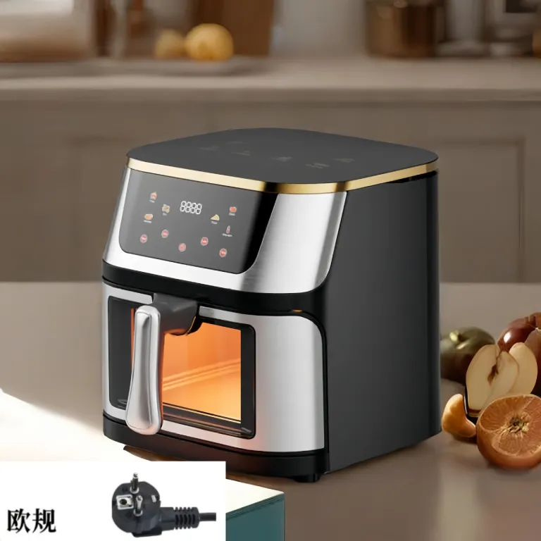سرخ‌کن بدون روغن 8L چندکاره هوشمند با صفحه لمسی ظرفیت بزرگ airfryer دستگاه فر و سیب‌زمینی سرخ‌کن برقی