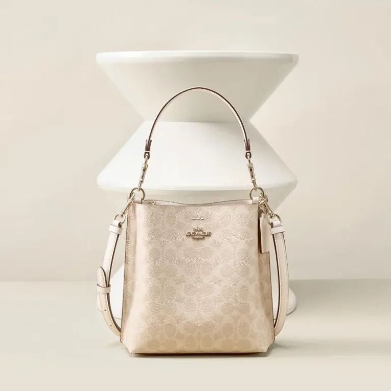 کیف دوشی کراس‌بادی سطلی COACH مدل MOLLIE 22 CBQ33