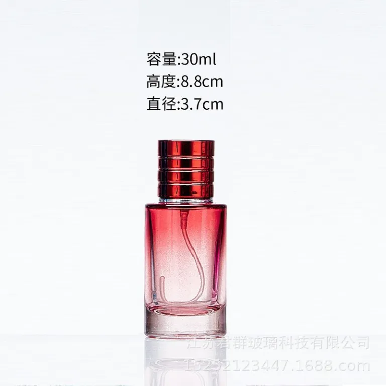 عمده موجودی آماده اسپری قابل حمل 20ml-100ml بطری تقسیم‌کننده عطر بطری عطر بطری اسپری مسافرتی بطری شیشه‌ای