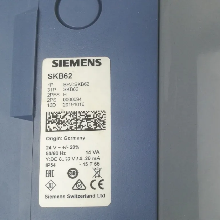 SKD62 SKC62 SKB60 SKB62 SKC60 عملگر الکتروهیدرولیک شیر بخار