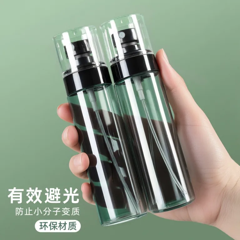 بطری اسپری مه پاش فوق ریز 100ml برای آبرسانی صورت در تابستان، بطری نانو قابل حمل برای مسافرت، بطری تقسیم لوازم آرایشی و عطر