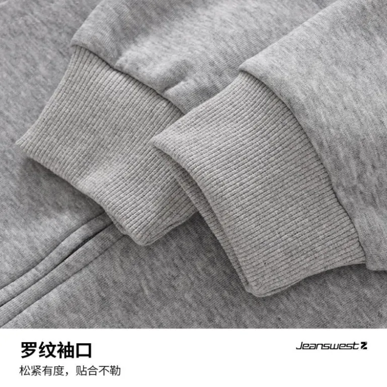 هودی کلاه‌دار آمریکایی برند Jeanswest Z+ مردانه پاییز و زمستان، استایل cleanfit با کیفیت بالا برای نوجوانان