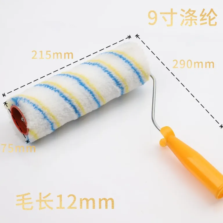 عمده‌فروشی کارخانه غلتک رنگ 4 اینچ 6 اینچ 8 اینچ 9 اینچ 10 اینچ غلتک رنگ و چسب بدون نقطه کور