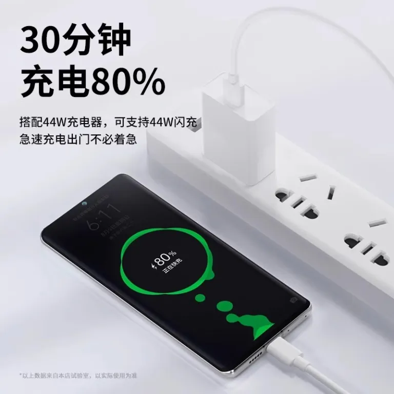 6A کابل دیتا USB شارژ سریع مناسب گوشی‌های هواوی و آنر اندروید، کابل شارژ تک‌سر با کانکتور اصلی ذوزنقه‌ای