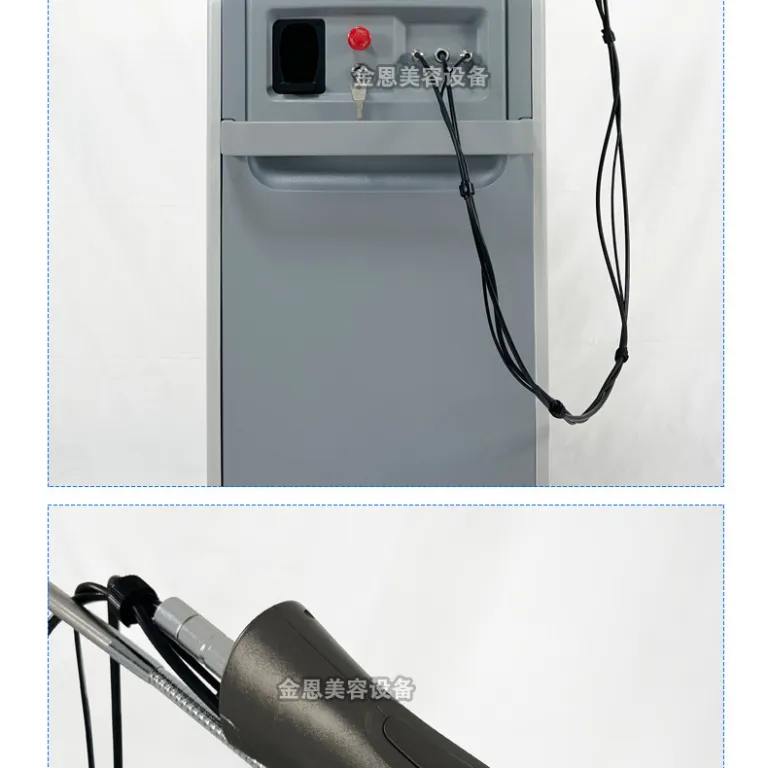 دستگاه اپیلاسیون لیزری فیبر نوری 755nm با پالس بلند برای جوانسازی پوست صورت 1064nm محصول کارخانه