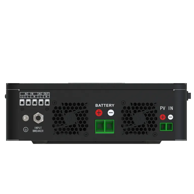 3KW اینورتر خورشیدی 24V به 220V MPPT80A PV55-450V دستگاه یکپارچه اینورتر و کنترل‌کننده خورشیدی