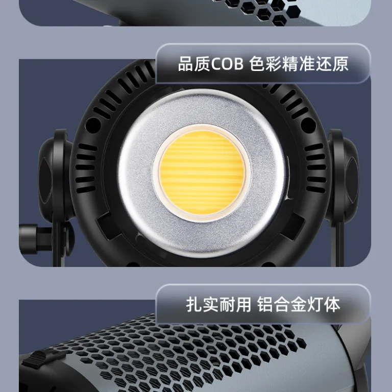 300W چراغ مکمل نور زنده، چراغ عکاسی، دمای رنگ دوگانه، سافت باکس عکاسی COB، تجهیزات نورپردازی کامل، عمده فروشی