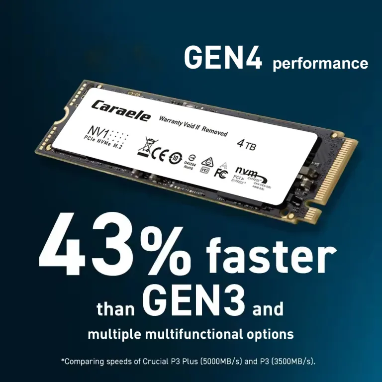 درایو حالت جامد nvmem.2ssd512GB1TB2TB4TB
