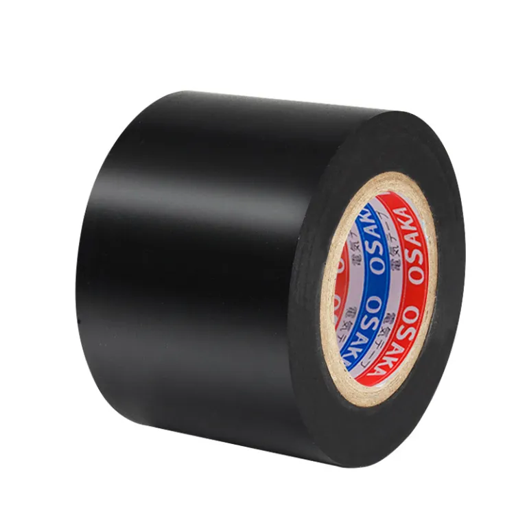 نوار برق PVC پهن بزرگ عایق سیم ضدآب مقاوم در برابر حرارت بالا چسب قوی قرمز و مشکی رول بزرگ عمده