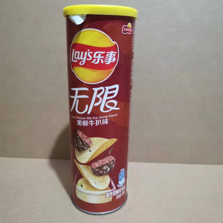 چیپس سیب‌زمینی لِی‌س 104g*24 بسته‌بندی سطلی، بسته هدیه تنقلات، عمده مواد غذایی، ارزان و به‌صرفه، مجموعه کامل تنقلات