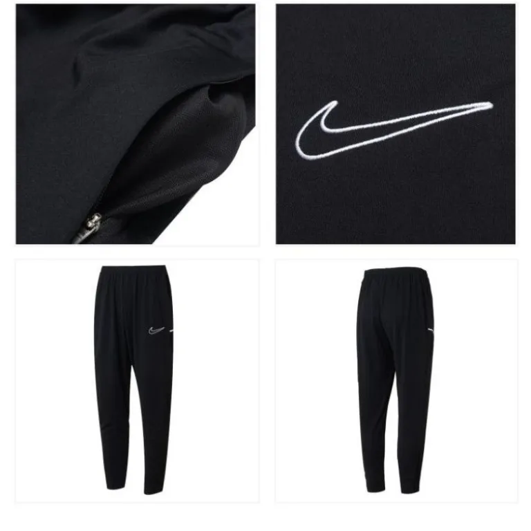 Nike ست ورزشی مردانه بهاره و پاییزه یقه‌ایستاده، کاپشن و شلوار بلند راحت و شیک