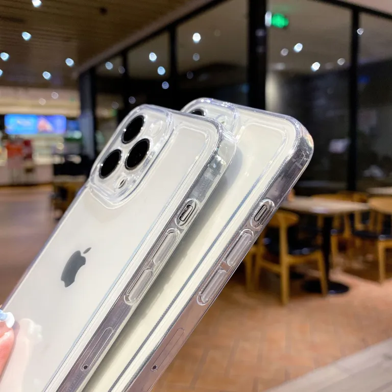 قاب شفاف گوشی اپل 17promax ضد سقوط iphone16tpu با پوشش کامل فضایی 15 13