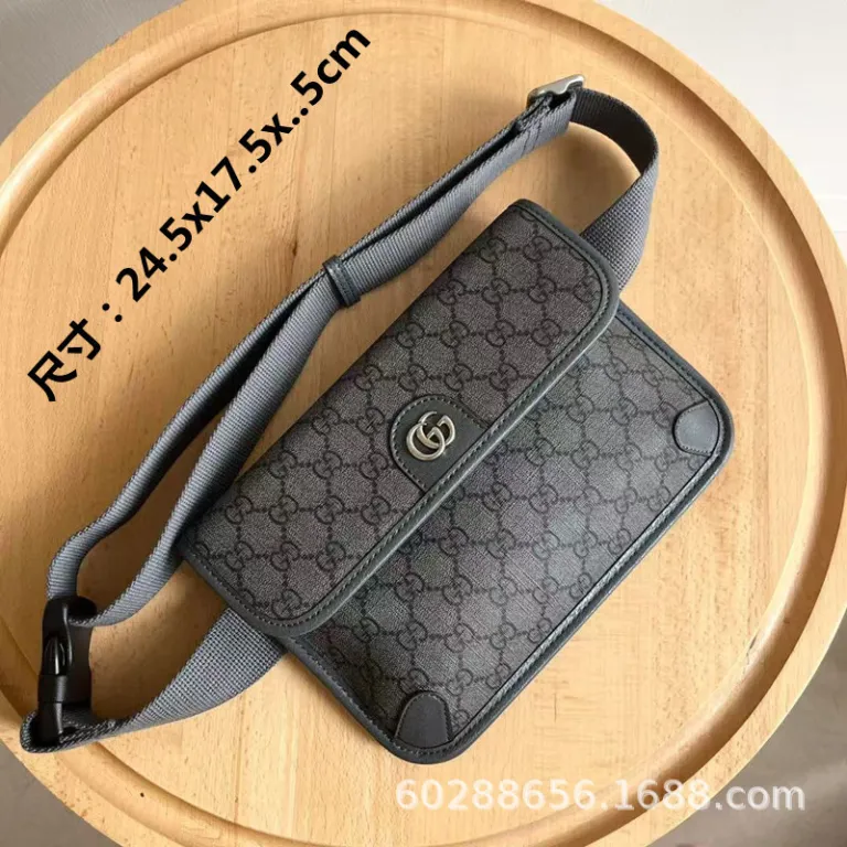 عرضه مستقیم کراس‌بوردر 2025 مدل جدید کیف مردانه m lv مشکی بلک‌واریر کیف کمری کیف سینه چرم طبیعی کیف دوشی کج شیک کیف تک‌دوش