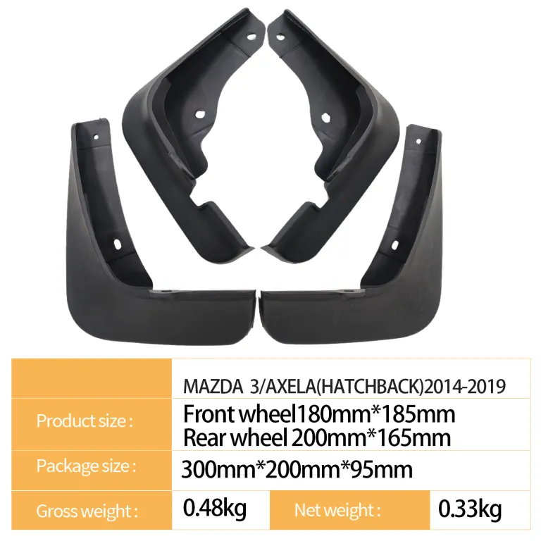 گل‌گیر خودرو مناسب مزدا MAZDA 3 AXELA انکسرا هاچ‌بک 14-19 صادراتی