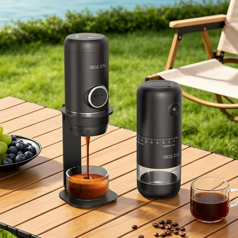 Circle Joy قهوه‌ساز قابل حمل mini58 اسپرسوساز نیمه‌اتوماتیک استخراج 58mm