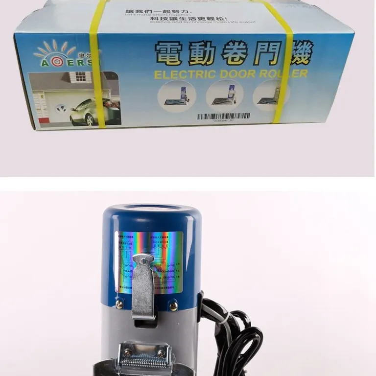 موتور درب کرکره‌ای کارخانه‌ای 600KG با سیم‌پیچ مسی، محافظ صاعقه و توقف در برابر مانع، موجودی عمده، درب بازکن هوشمند