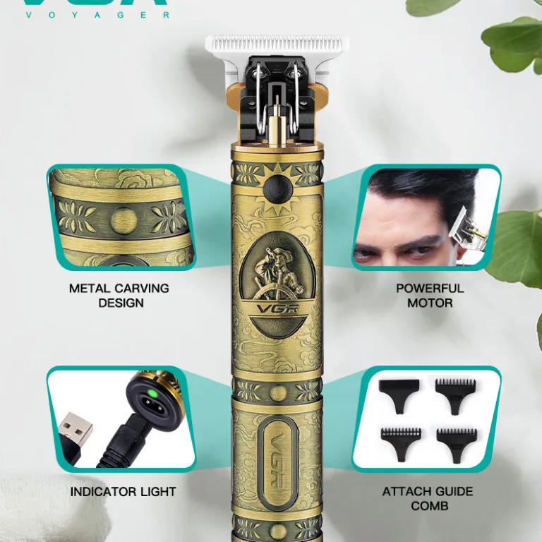 ماشین اصلاح موی حرفه‌ای سالنی VGR V-256 برای آرایشگران