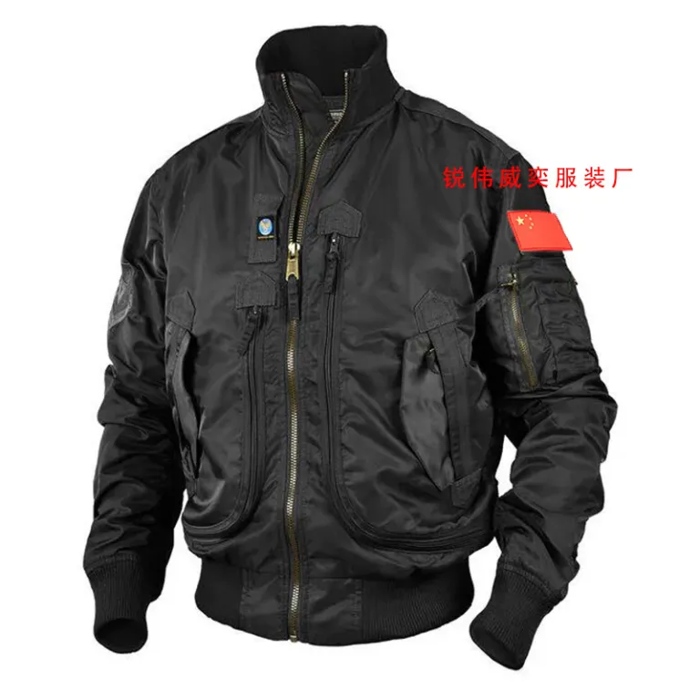 726 ژاکت خلبانی بیسبال یقه‌ایستاده مردانه