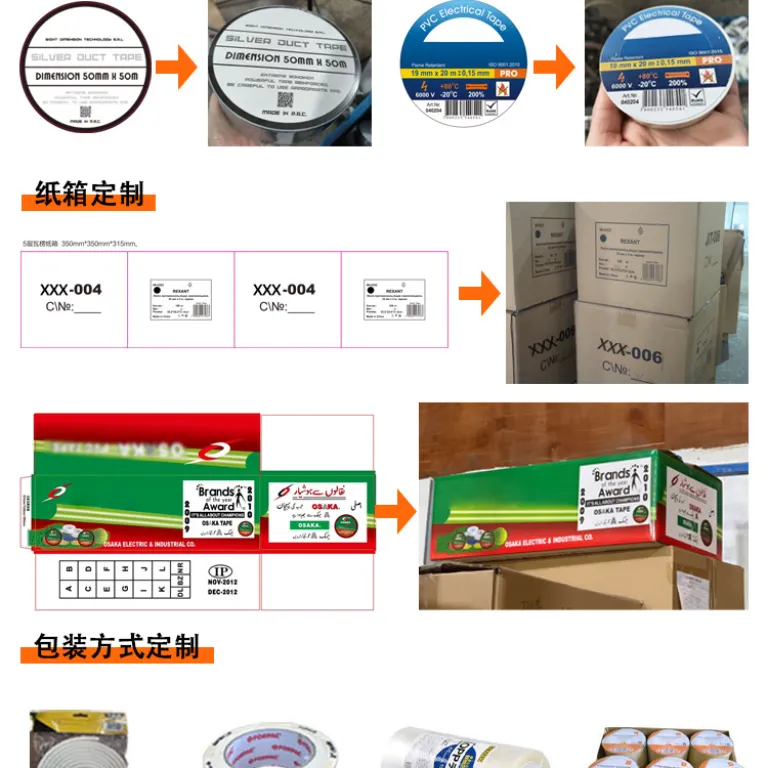 نوار چسب برق PVC عایق‌بندی با چسبندگی بالا، مقاوم در برابر حرارت، ولتاژ بالا و سرما، رنگی، نسوز، دارای گواهی CE، مشکی
