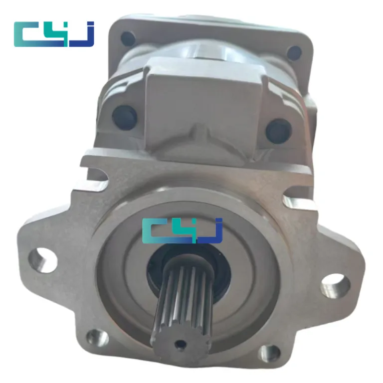 WA470-3 پمپ دنده هیدرولیک لودر 705-52-30281 قطعات بیل مکانیکی