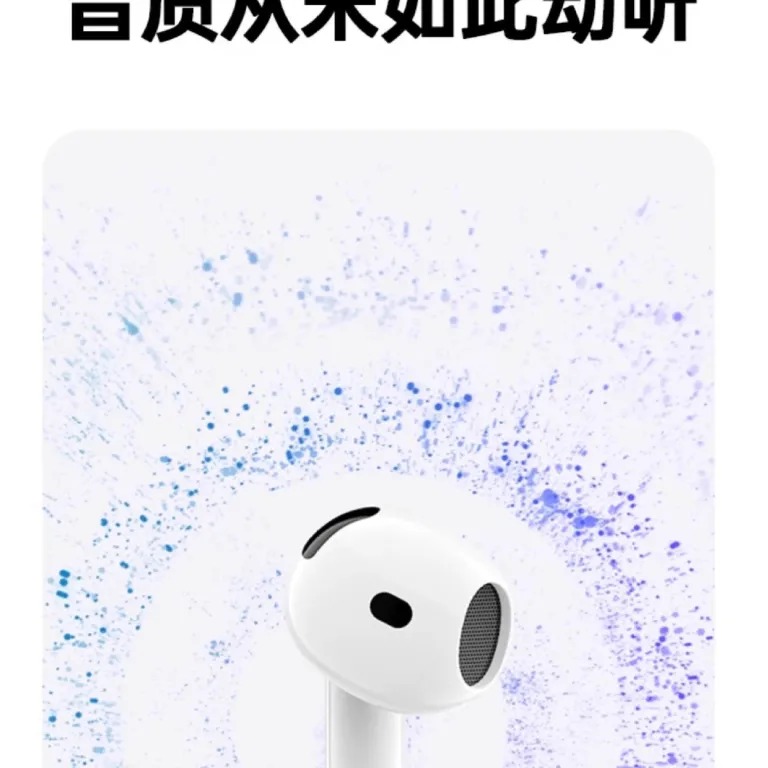 هندزفری بلوتوثی airpods4 نسل نویزکنسلینگ واقعی هوآچیانگبی 7 نسل 2025 مدل جدید مناسب اپل تولید مستقیم کارخانه