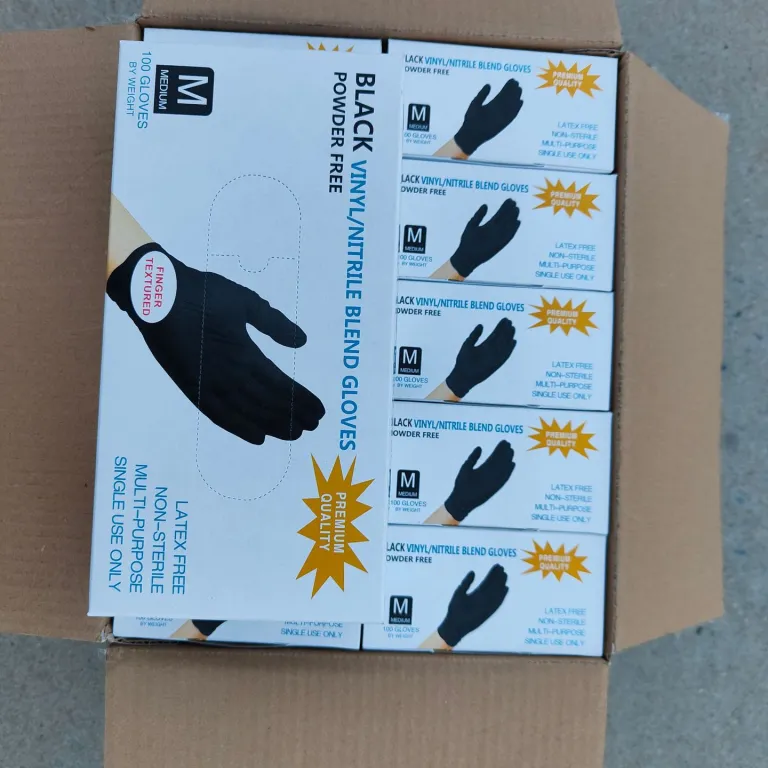 دستکش یکبارمصرف نیتریل، لاتکس و PVC مخصوص پذیرایی و آشپزخانه، ضخیم، مقاوم در برابر روغن و آب، عمده