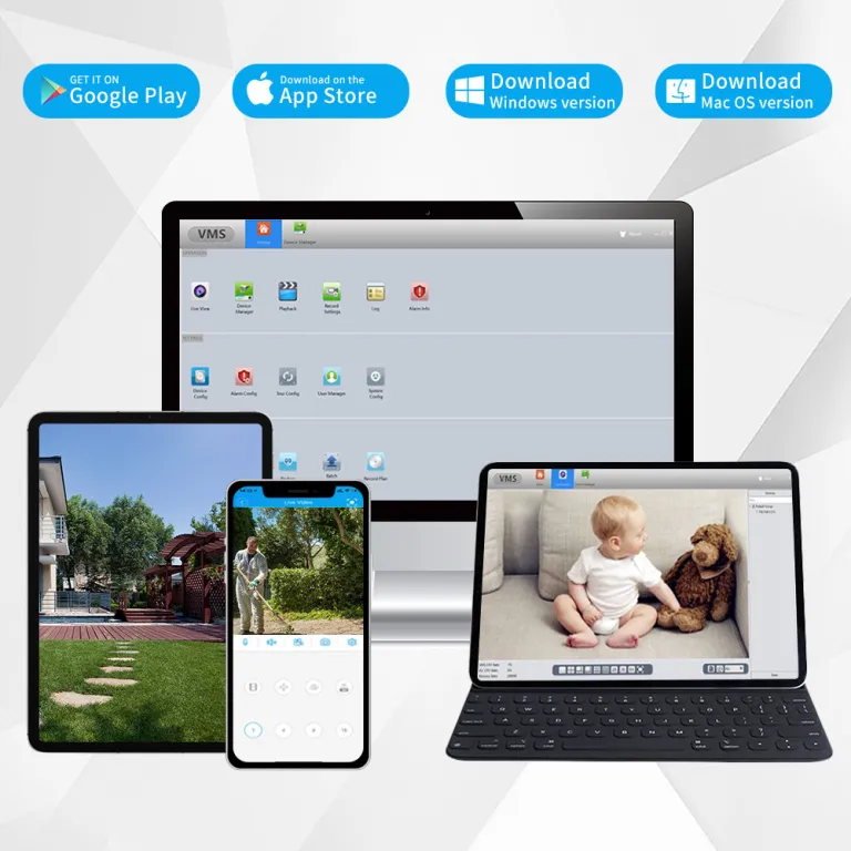 کیت دوربین مداربسته Acarte 8mp 4k تمام‌رنگی POE