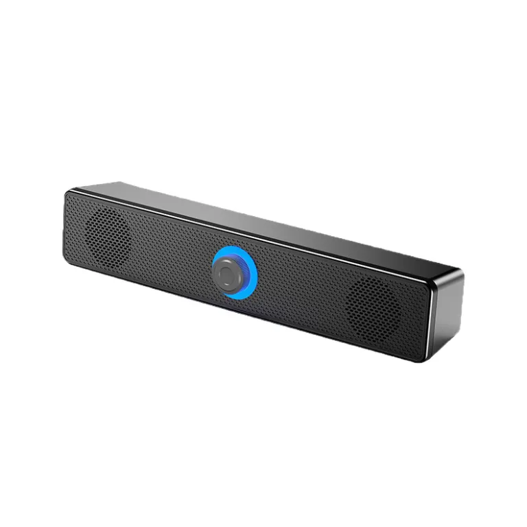 اسپیکر بلوتوثی سیمدار باریک برونمرزی برای دسکتاپ خانگی با دو بلندگو و بیس قوی مخصوص کامپیوتر 350TS