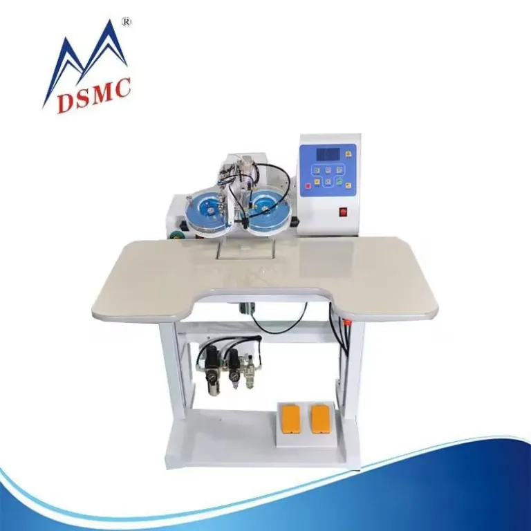 دستگاه نقطه‌کوبی اولتراسونیک پرسرعت DSMC داشان‌مینگ برای لباس توری، دستگاه جبران‌کننده خودکار نگین، دستگاه نقطه‌کوبی حرارتی دو دیسکه