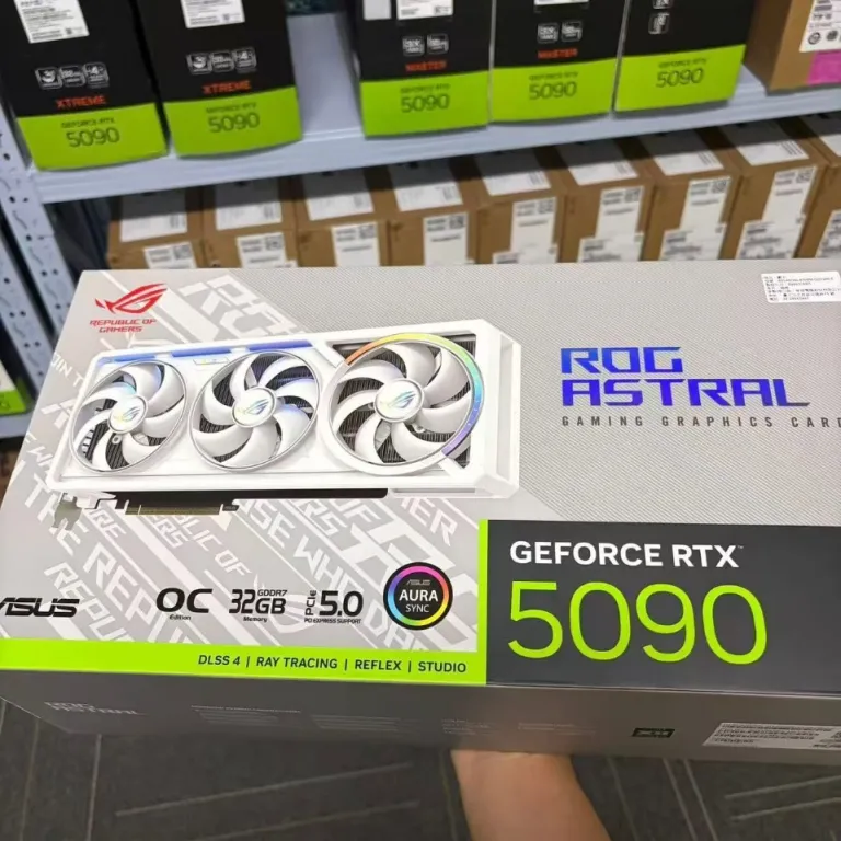 کارت گرافیک گیمینگ از برندهای گیگابایت، ایسوس، اماسآی، زوتاک و پالیت RTX5090 5090 مدلهای Night God، Eagle، Demon و Super Dragon