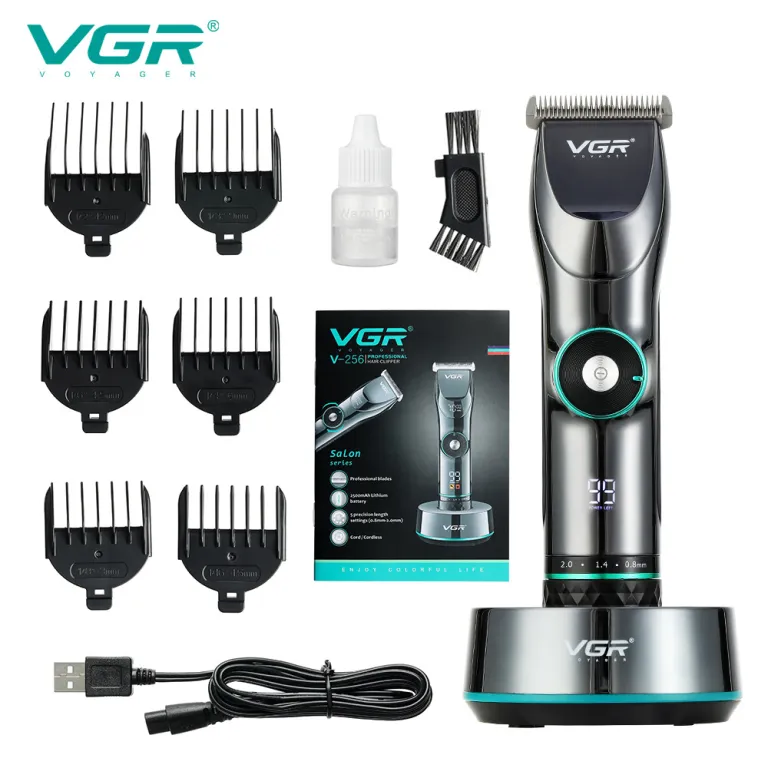 ماشین اصلاح موی حرفه‌ای سالنی VGR V-256 برای آرایشگران