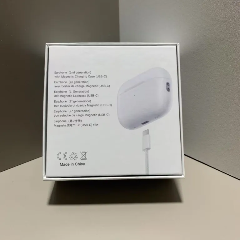 بسته‌بندی هدفون اپل Airpods Pro2 بسته‌بندی هدفون هواچیانگ‌بی 234567 نسل میوه