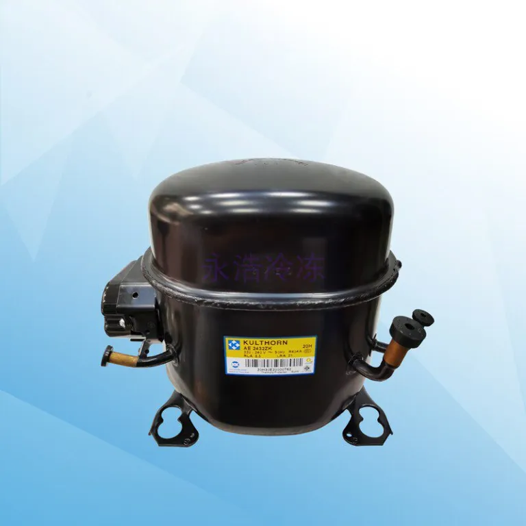 کمپرسور تایلندی KK AE2432ZK قطعات یدکی یخچال فریزر و ویترین یخچال نو اورجینال کم فشار پشت
