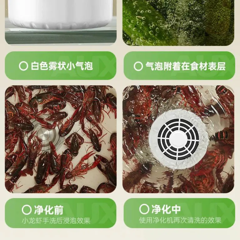 دستگاه شستشوی میوه و سبزیجات خانگی، دستگاه شستشوی سبزیجات برای حذف باقی‌مانده آفت‌کش‌ها، تصفیه و ضدعفونی مواد غذایی، تصفیه میوه و سبزیجات