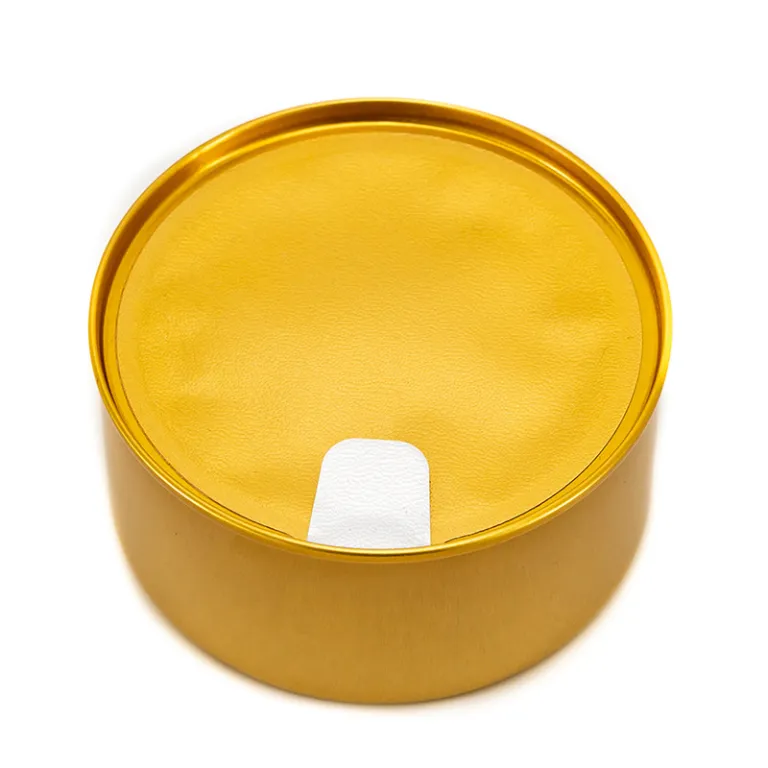180ml قوطی آلومینیومی درب آسان‌بازشو برای دسر، موس، غذای حیوانات خانگی با درب مهر و موم شده و نوار بازشو