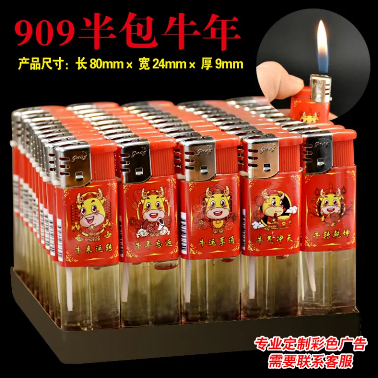 فندک الکترونیکی یکبارمصرف ارزان 721 پلاستیکی شفاف 156 ضدباد عمده 606 معمولی 909 شعلهافروز