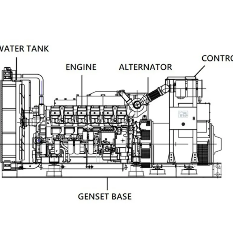 ولوو پنتاTAD1342GE-Bدیزل ژنراتور280KW کم‌مصرف و سازگار با محیط زیست VOLVO PENTA