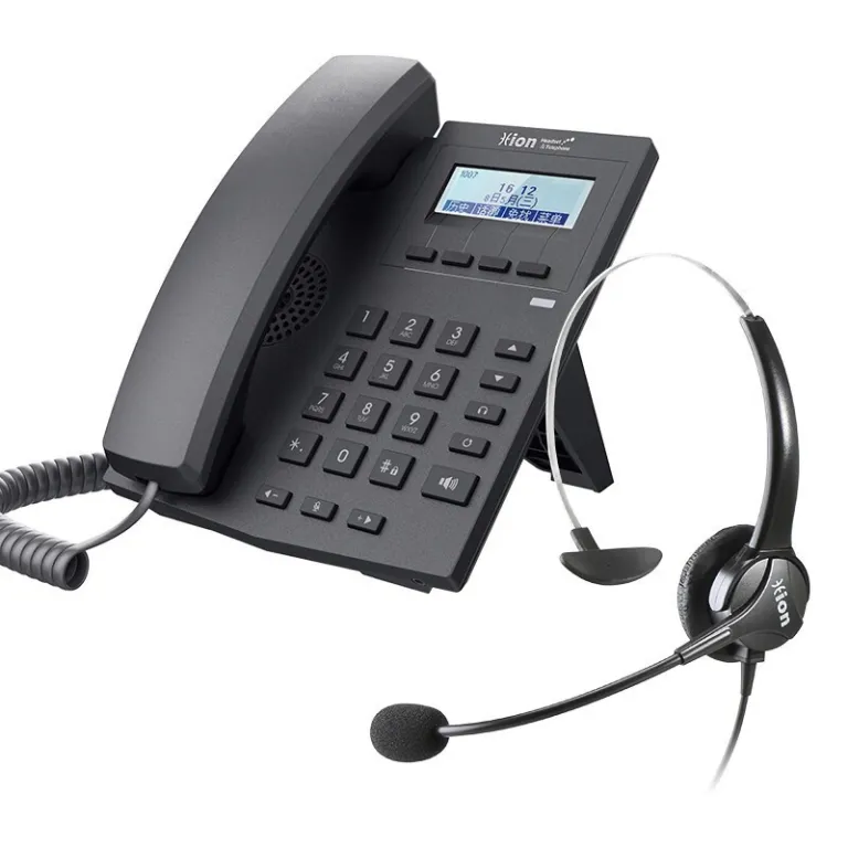 تلفن IP هدست HION S320P/S900 مرکز تماس اپراتور پشتیبانی مشتری شبکه SIP
